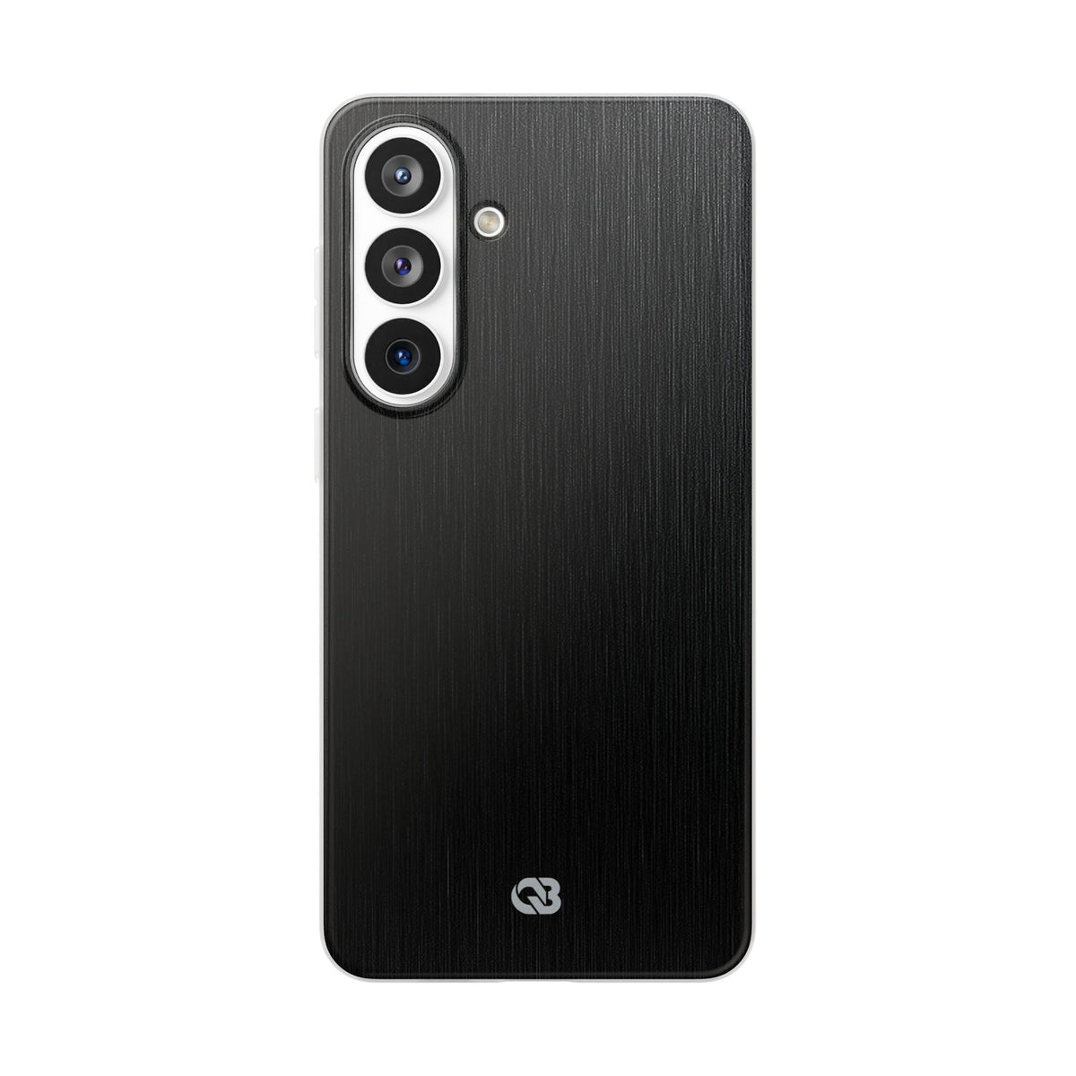 Obsidian Brushed Steel · Lite Phone Case for Samsung · Black