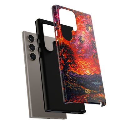 Molten Sky Tree · Tough Phone Case for Samsung