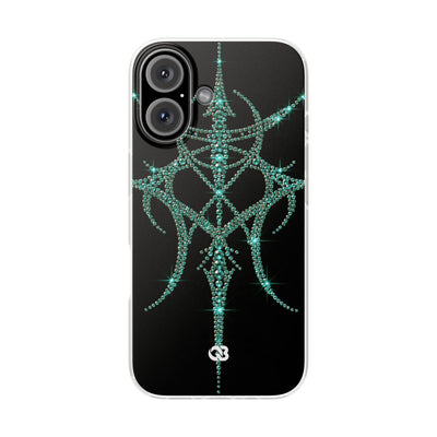 Teal Cyber Sigil · Lite Phone Case for iPhone ·  Teal
