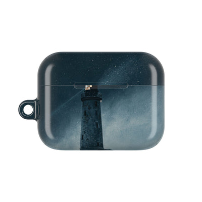 Nordic Coastal Beacon · Hard Case for AirPods & AirPods Pro · Blue