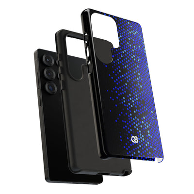 Cobalt Hex Dispersion · Tough Phone Case for Samsung · Blue