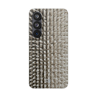Beige Lite Phone Case for Samsung - Bone Spiked Grid