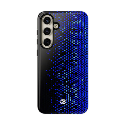 Cobalt Hex Dispersion · Tough Phone Case for Samsung · Blue