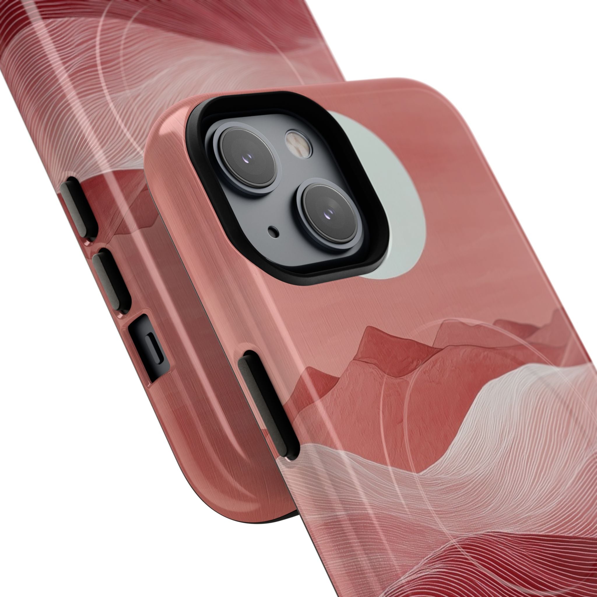 Crimson Dune Horizon · Tough+ Phone Case for iPhone · Magsafe