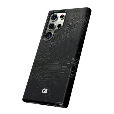 Obsidian Circuitry · Tough Phone Case for Samsung · Black