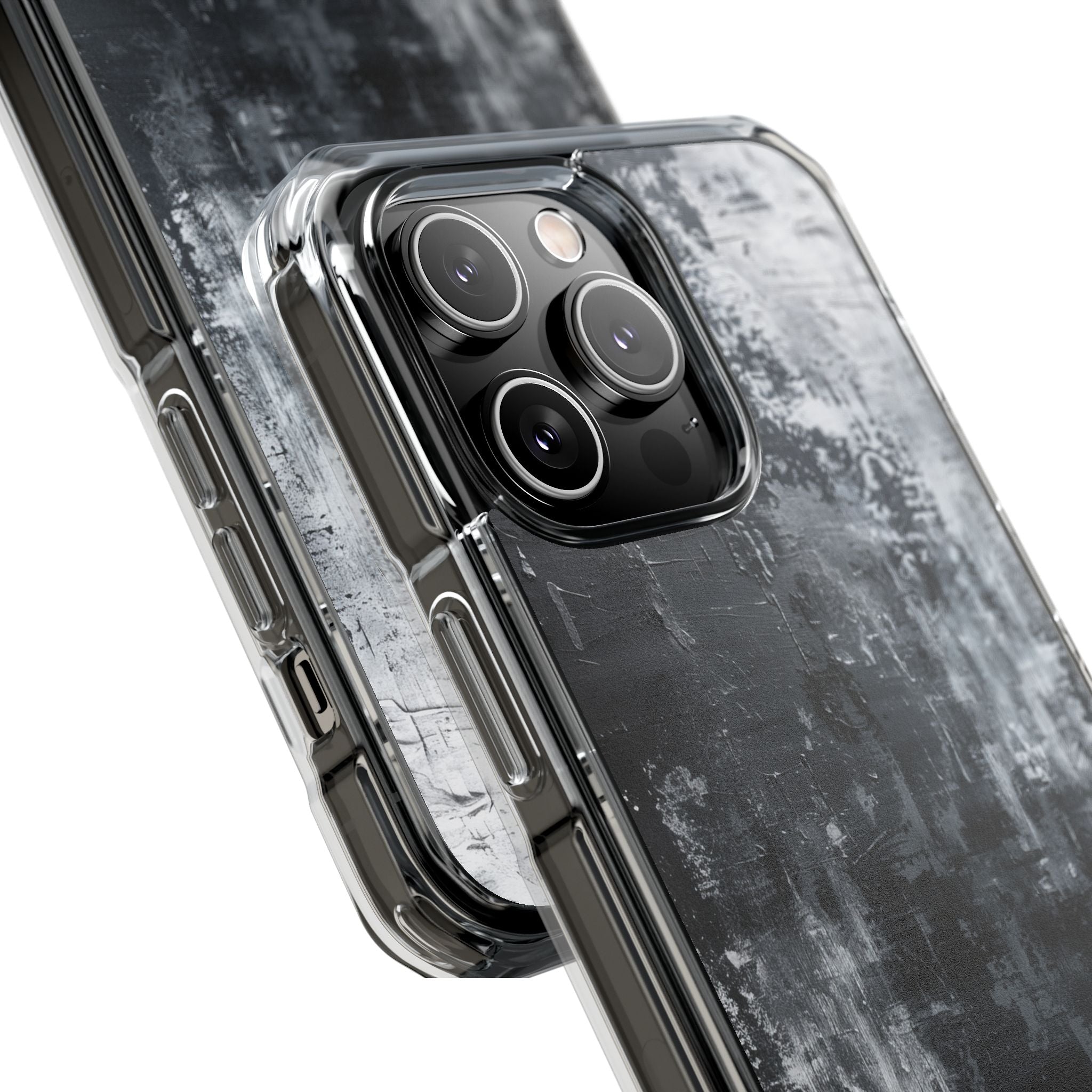 Texturiertes Blackscape iPhone 14 Pro Max Case - Impact