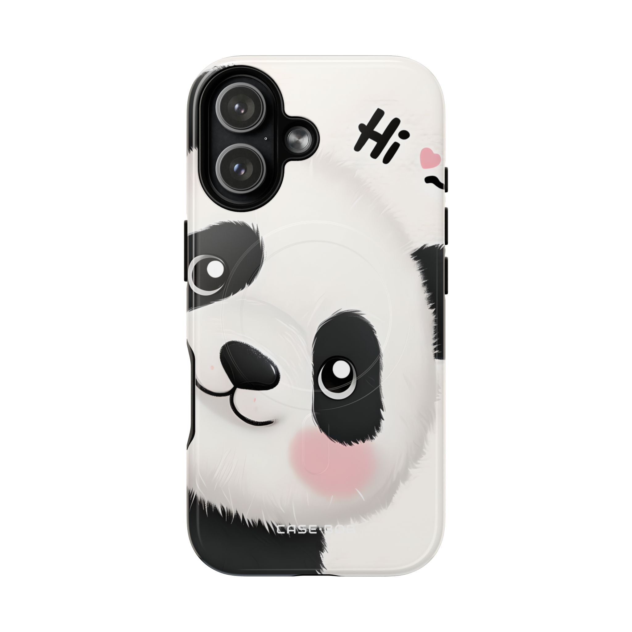 Panda Glow iPhone 17 Case - Tough+ - CASE•BOB