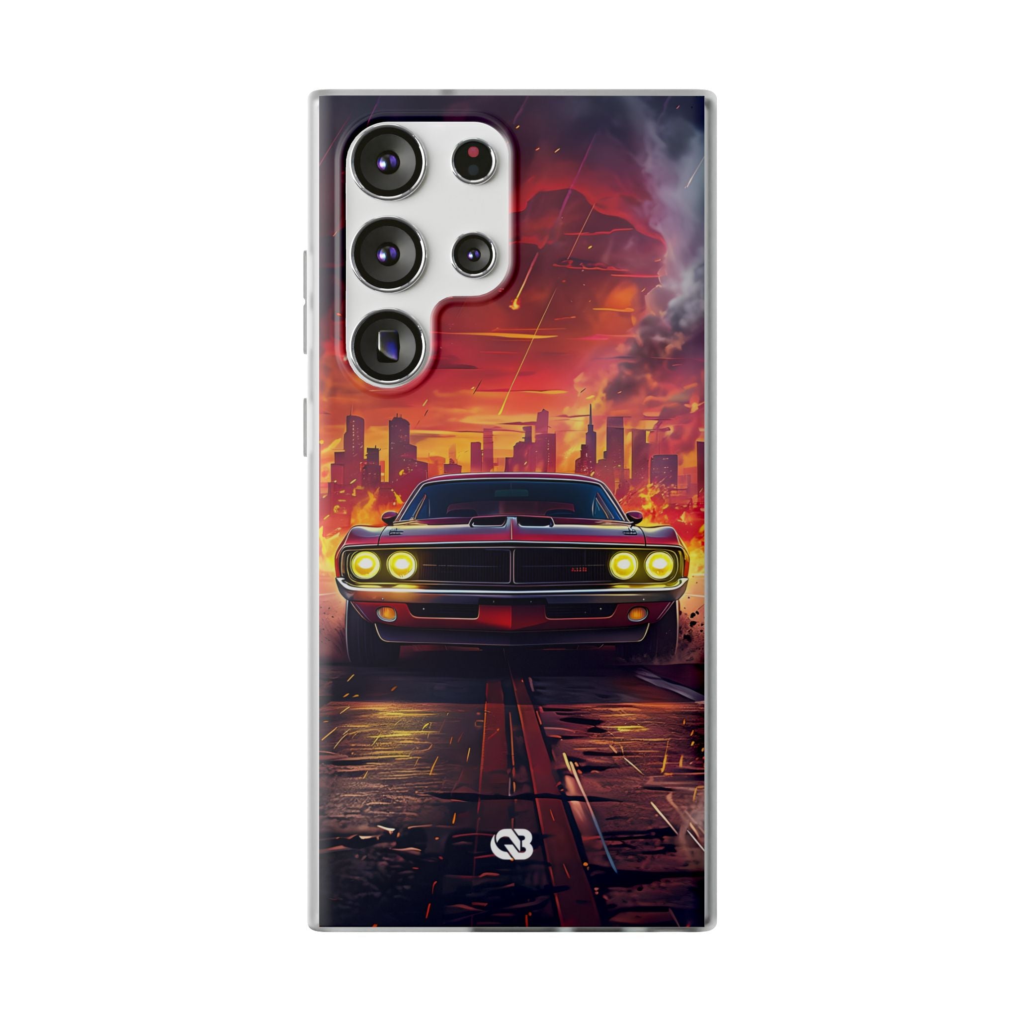 Inferno City Run · Soft Phone Case for Samsung