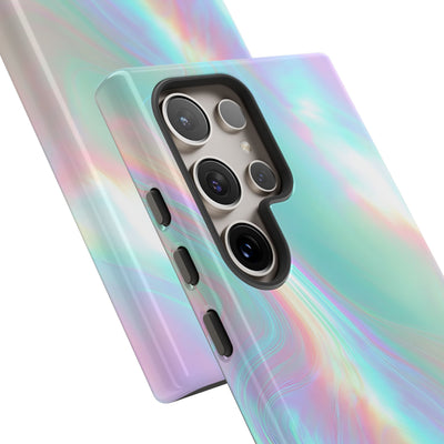 Prismatic Liquid Light · Tough Phone Case for Samsung · Teal