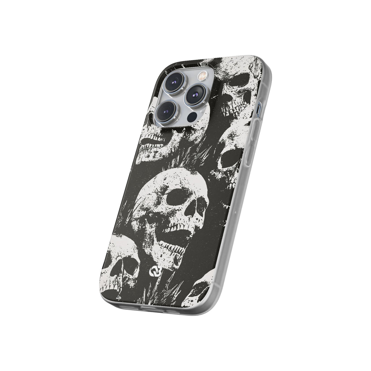 Punk Skull Riot · Lite Phone Case for iPhone ·  Black