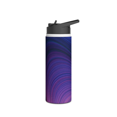 Radiant Strata · Insulated Water Bottle · Blue