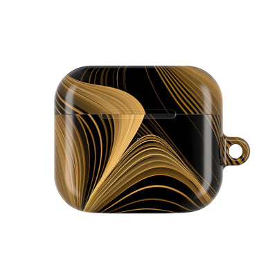 Gilded Contour · Hard Case for AirPods & AirPods Pro · Gold