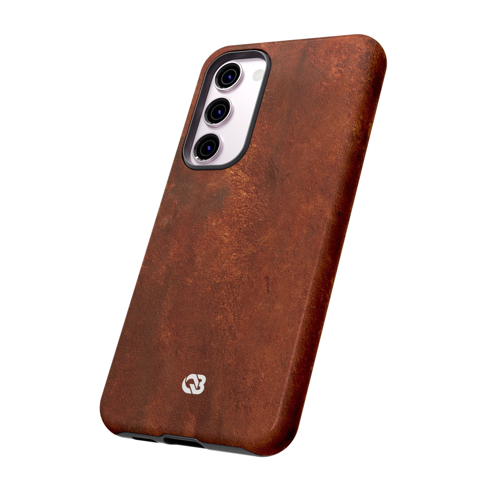 Orange Tough Phone Case for Samsung - Oxidized Iron Crust