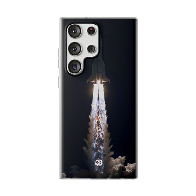 Obsidian Rocket Ascent · Soft Custodia per Samsung