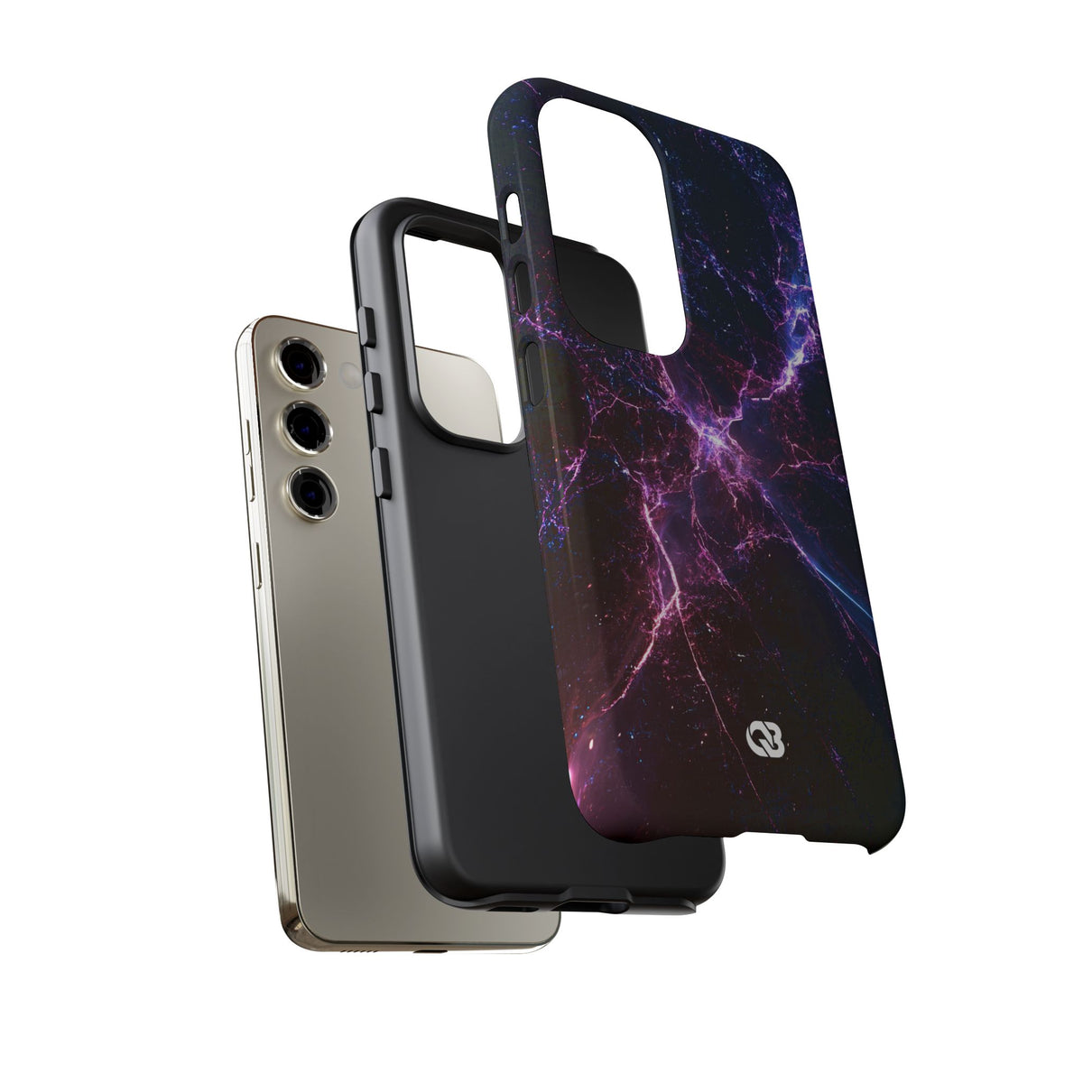 Neural Singularity · Tough Phone Case for Samsung · Black