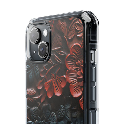 Carved Earth Bloom · Impact Phone Case for iPhone · Magsafe