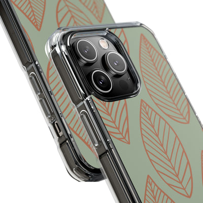 Sage Earth Leaves · Impact Telefoncover for iPhone · Magsafe