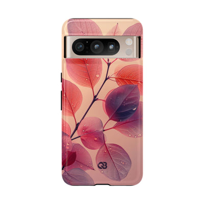 Dewy Magenta Foliage · Tough Handyhülle für Google Pixel