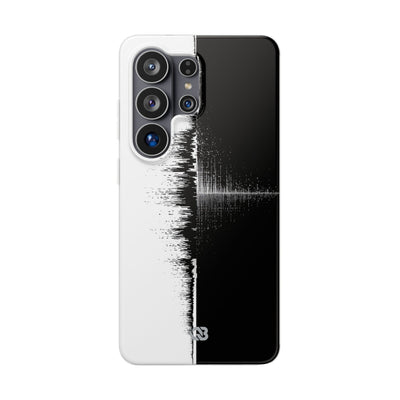 Black Lite Phone Case for Samsung - Static Signal Split