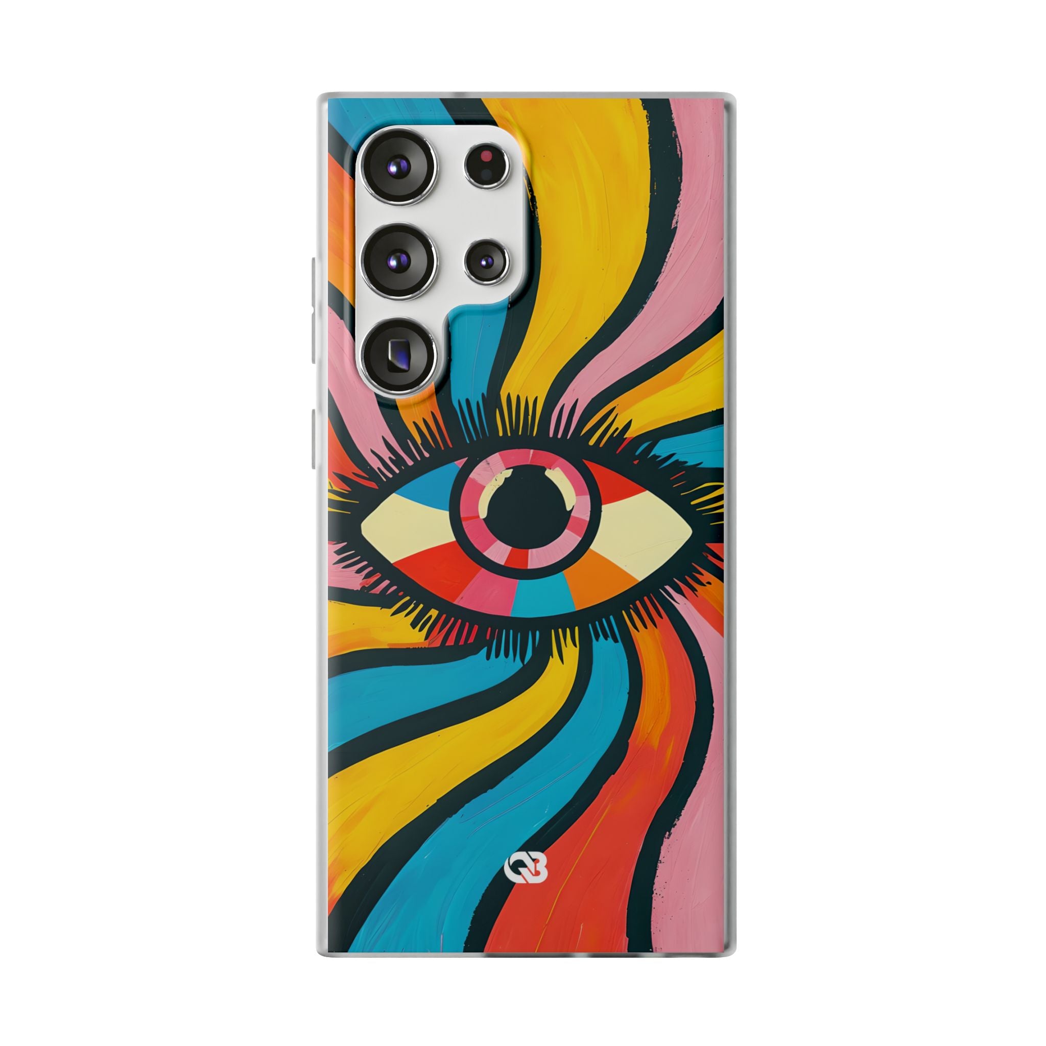 Vivid Gaze Burst · Soft Handyhülle für Samsung