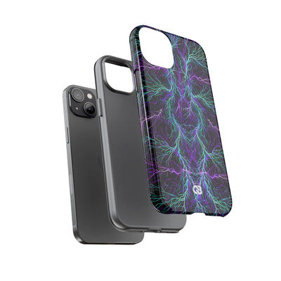 Electric Plasma Arbor · Tough Phone Case for iPhone · Purple