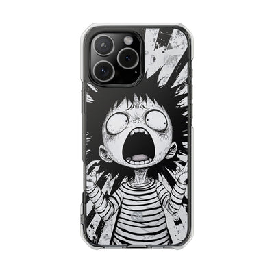 Chaotic Monochrome Scream · Impact etui na iPhone · Magsafe