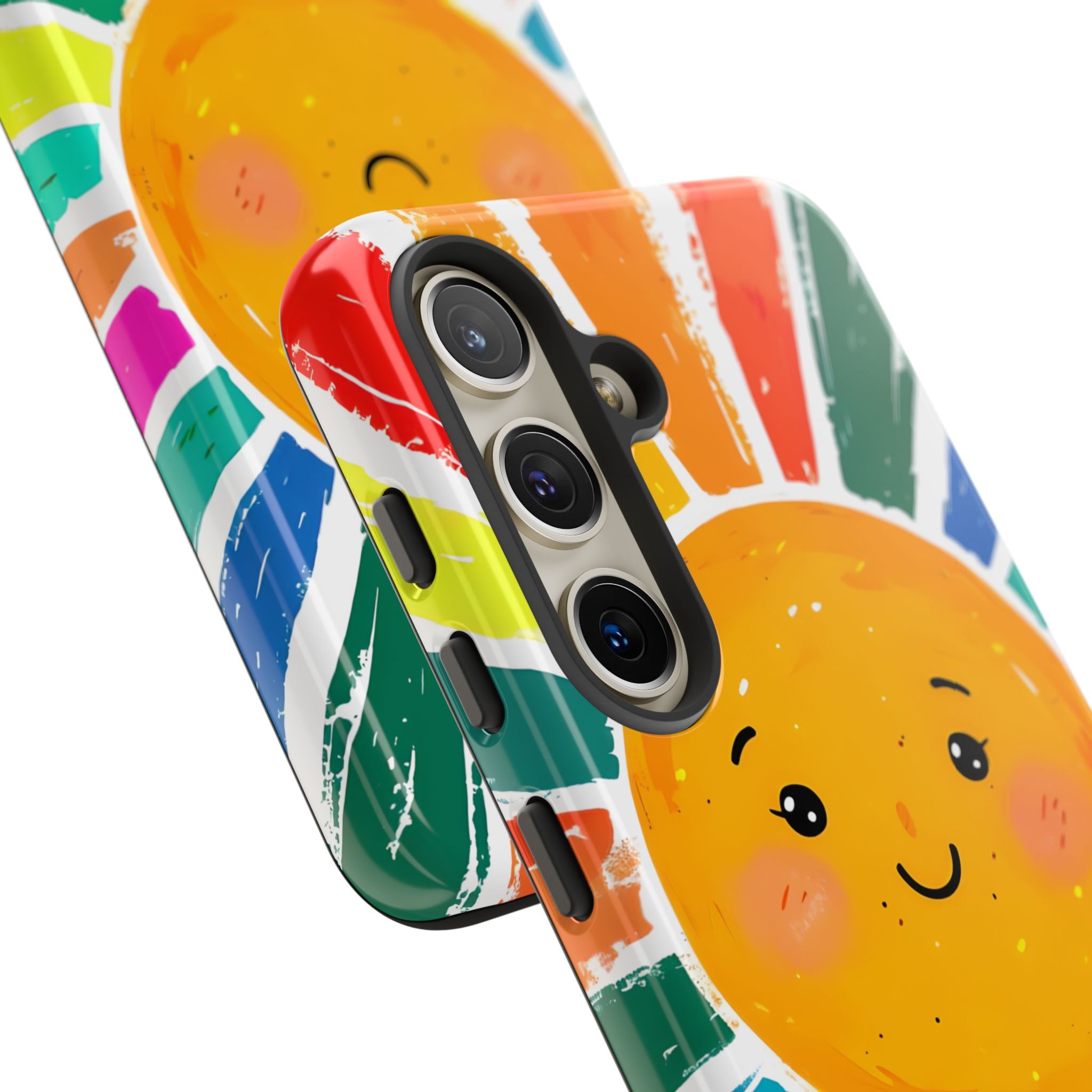 Vibrant Solar Smile · Tough Phone Case for Samsung