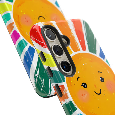 Vibrant Solar Smile · Tough Phone Case for Samsung