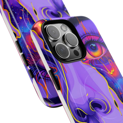 Violet Cosmic Gaze · Tough+ Custodia per iPhone · Magsafe