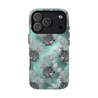 Frost Mint Floral · Tough 2.0 Case  · Magsafe