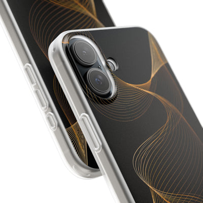 Gold Lite Phone Case for iPhone - Burnished Bronze Helix