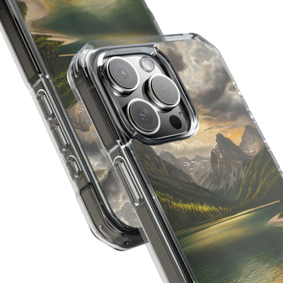 Gilded Mountain Lake · Impact Custodia per iPhone · Magsafe