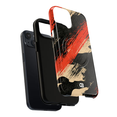 Urban Slash Camo · Tough 2.0 Magnetic Phone Case for iPhone · Black