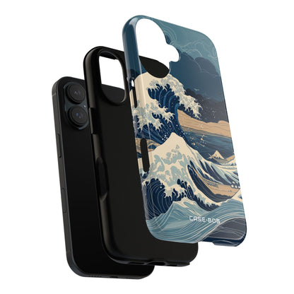 Cresting Blue Wave iPhone 16 -kotelot - Tough
