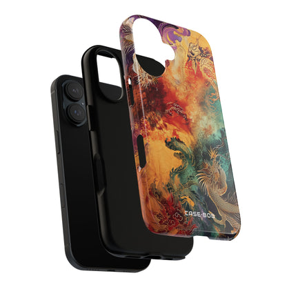 Dragon Ember iPhone 16 Case - Tough