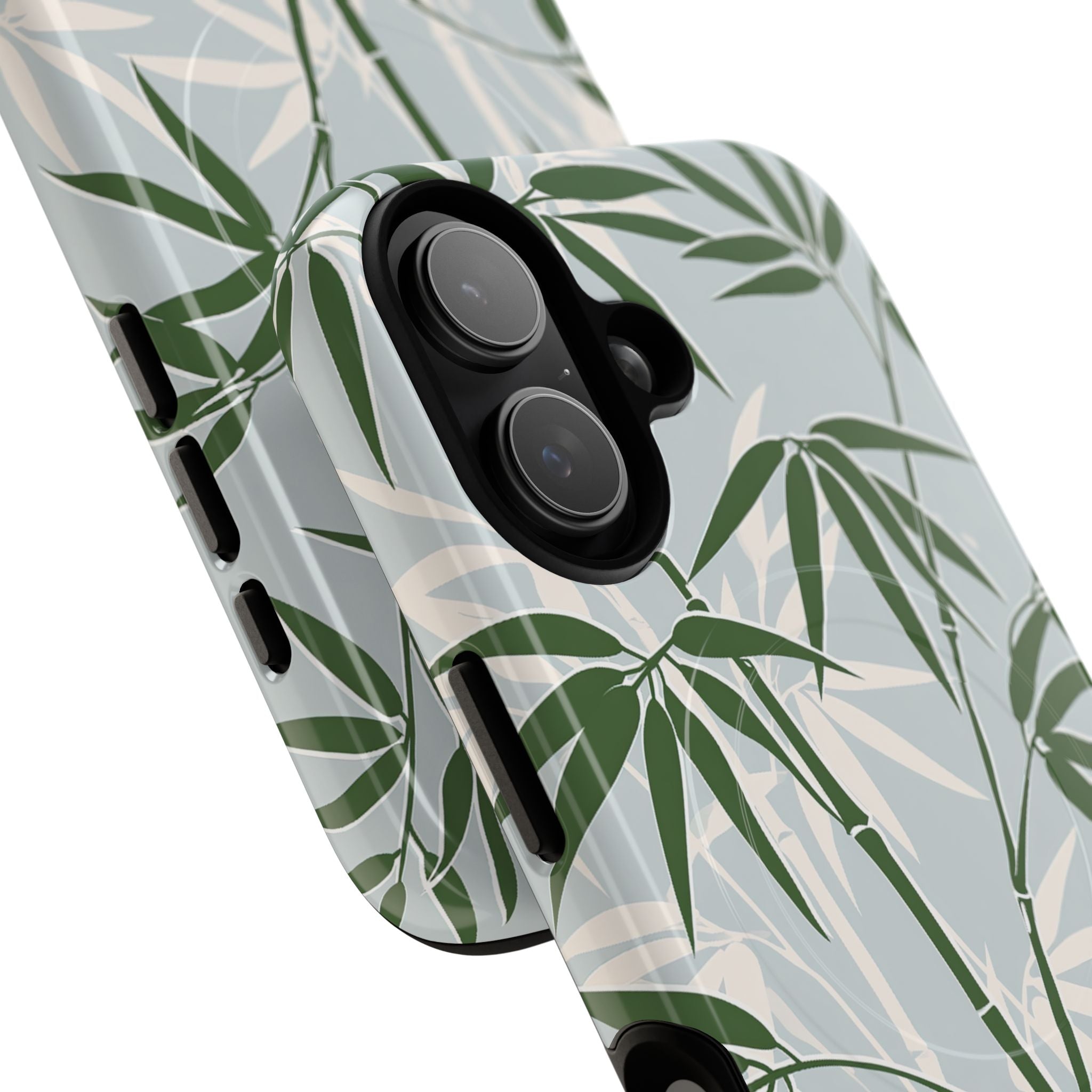 Green Tough 2.0 Magsafe Phone Case for iPhone - Kyoto Bamboo Canopy