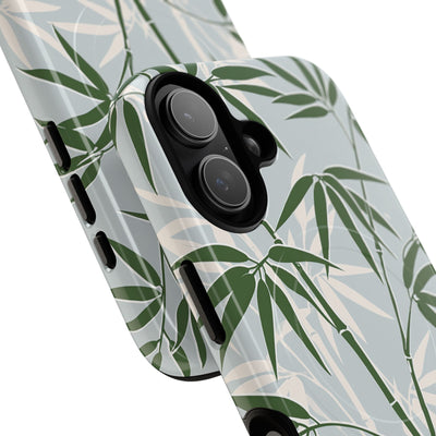 Green Tough 2.0 Magsafe Phone Case for iPhone - Kyoto Bamboo Canopy
