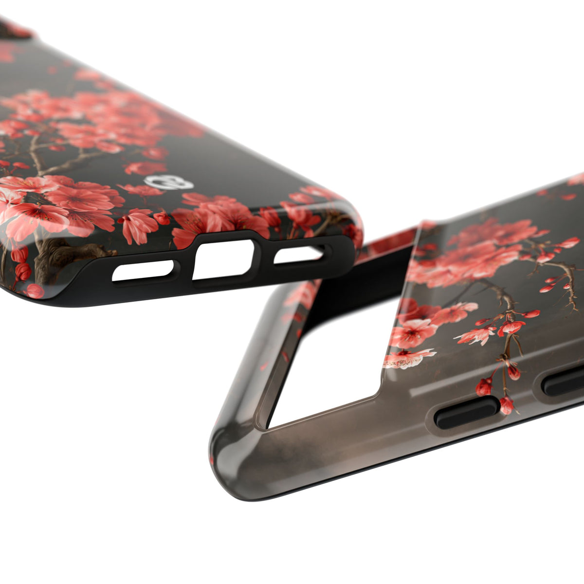 Dark Sakura Nocturne · Tough Phone Case for Pixel ·  Black