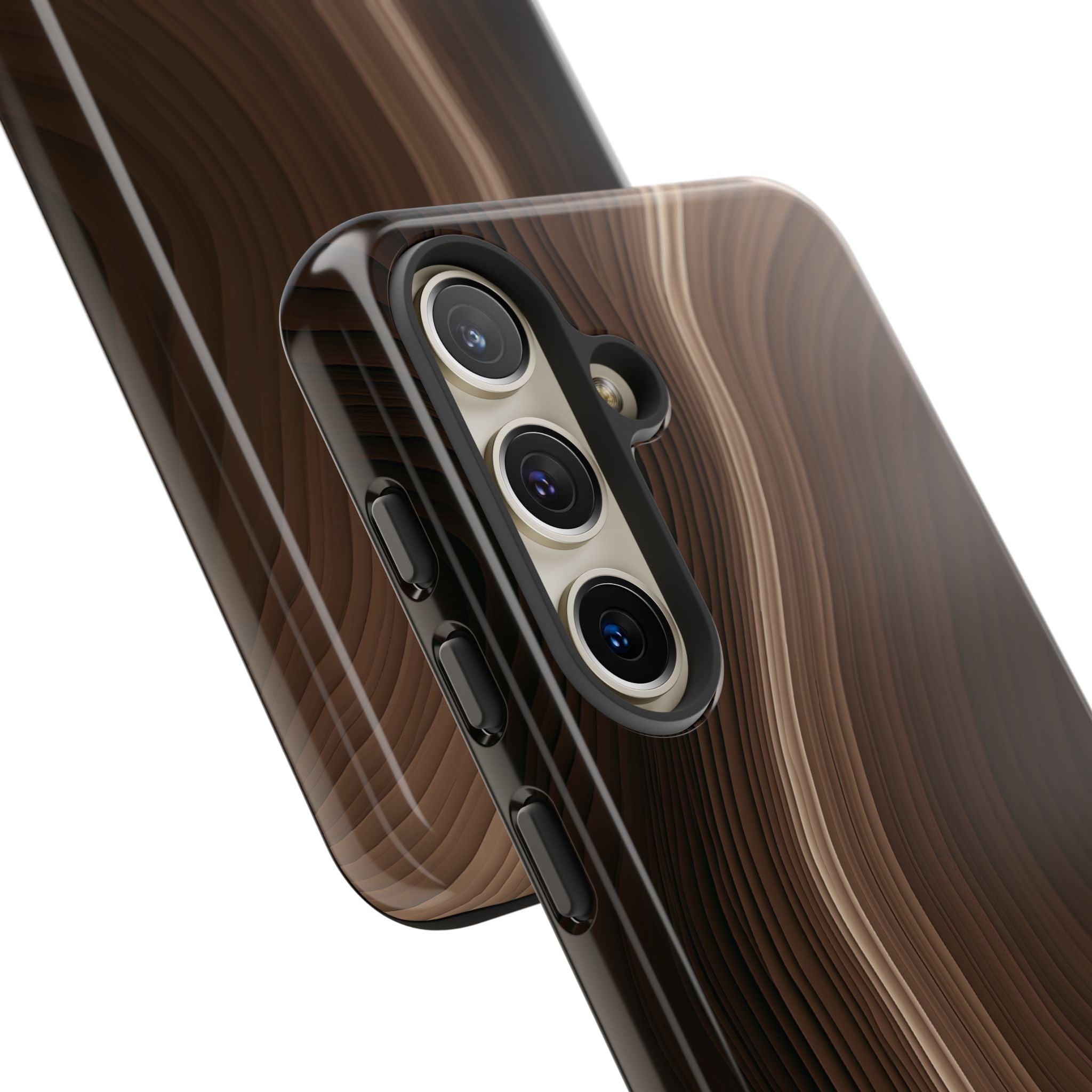 Brown Tough Phone Case for Samsung - Bronzed Canyon Relief