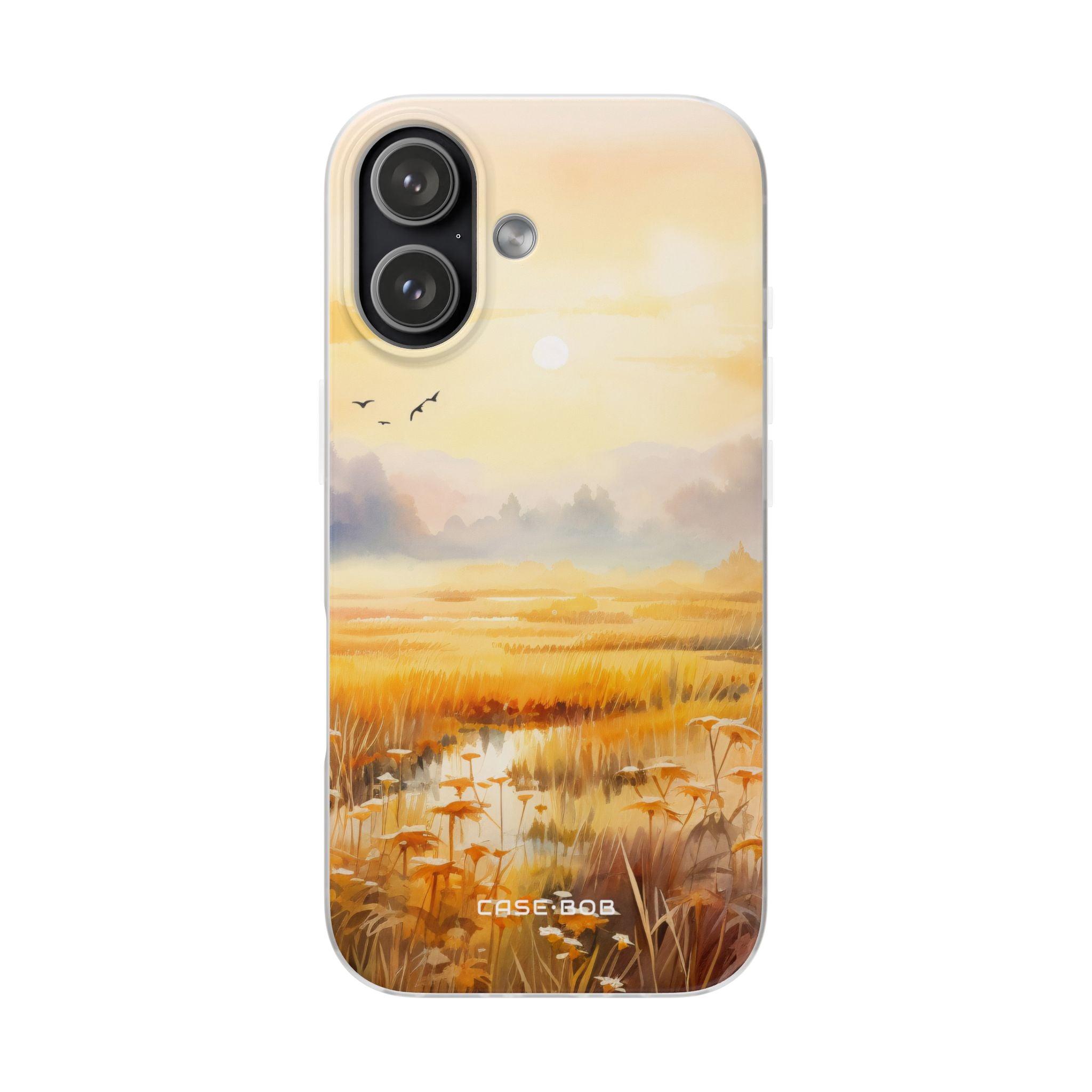 Glowing Sunrise iPhone 17 Case - Soft - CASE•BOB