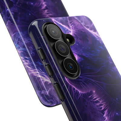 Purple Void Feline · Tough Custodia per Samsung