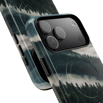 Misty Pine Peaks · Tough+ Phone Case for iPhone · Magsafe