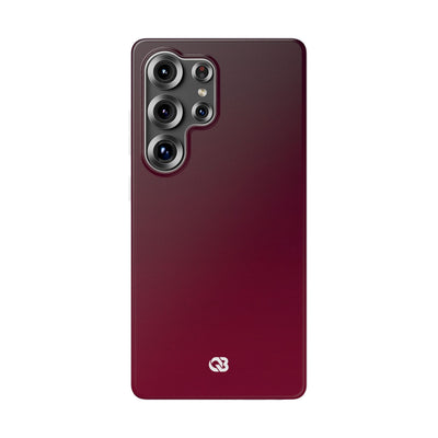 Red Lite Phone Case for Samsung - Deep Sangria Gradient