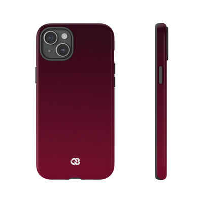 Bordeaux Spectrum · Tough Phone Case for iPhone · Red