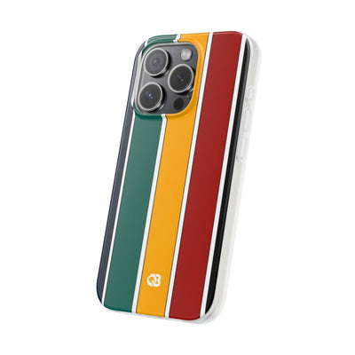 Retro Racing Bars · Soft Phone Case for iPhone