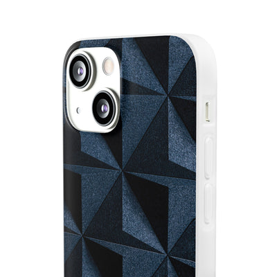 Faceted Slate · Lite Phone Case for iPhone ·  Blue