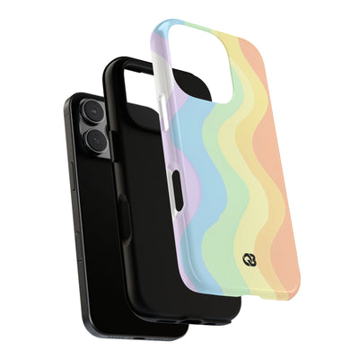 Pastel Ripple Flow · Tough Case na iPhone