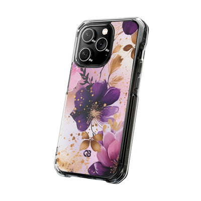 Gilded Violet Bloom · Impact Custodia per iPhone · Magsafe