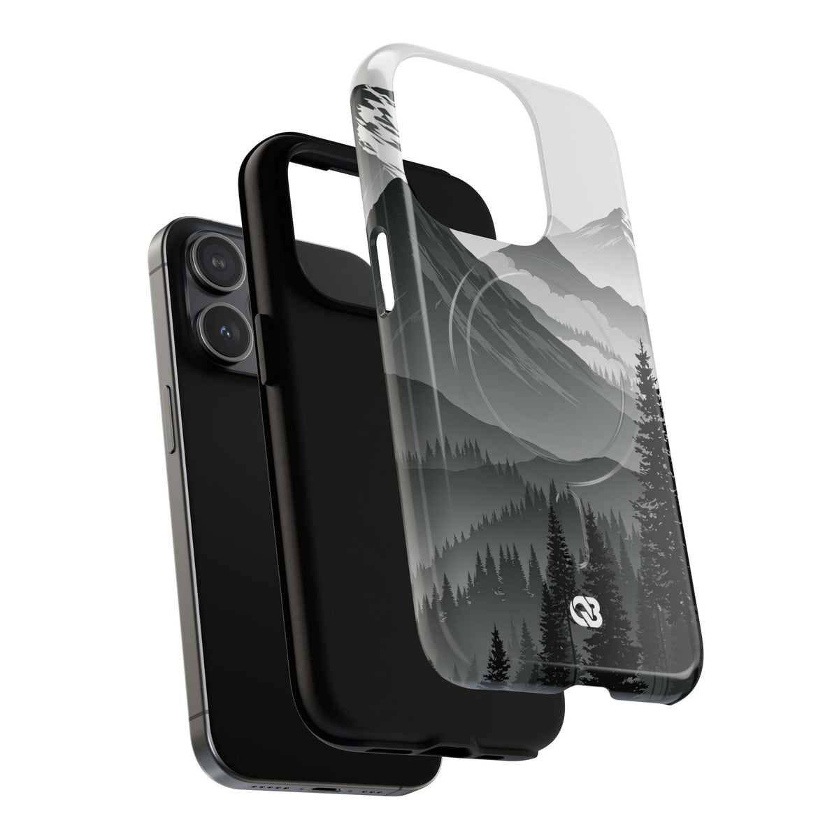 Alpine Horizon · Tough 2.0 Magnetic Phone Case for iPhone · Black