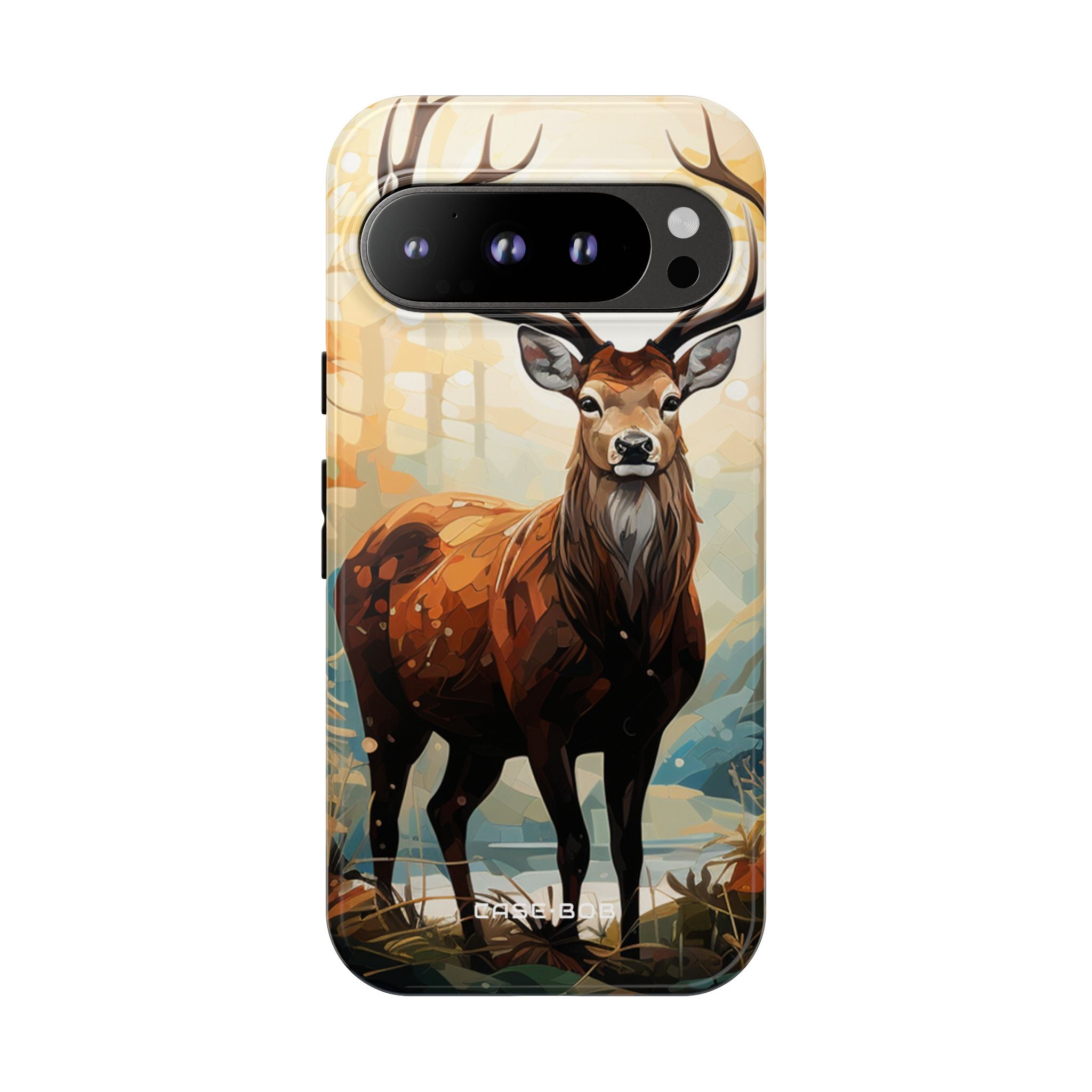 Glowing Stag Google Pixel 9 Pro Case - Tough - CASE•BOB